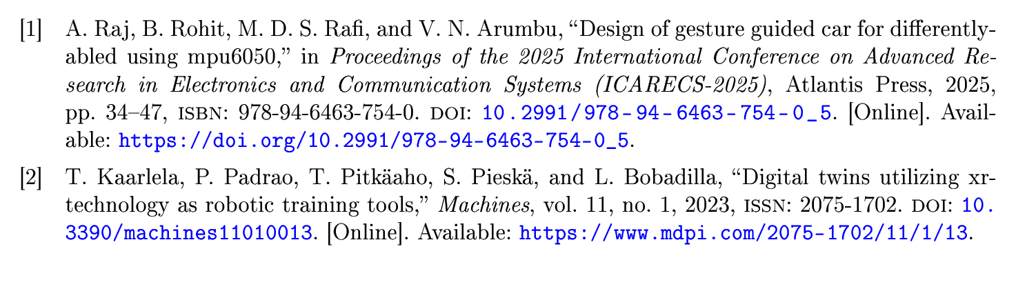 LaTeX Journal Typesetting